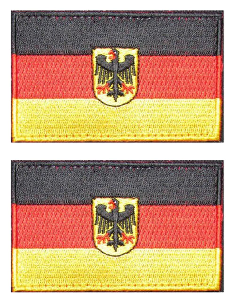 2 Pcs US Flag Patches - Tactical Military Morale Veteran Patches