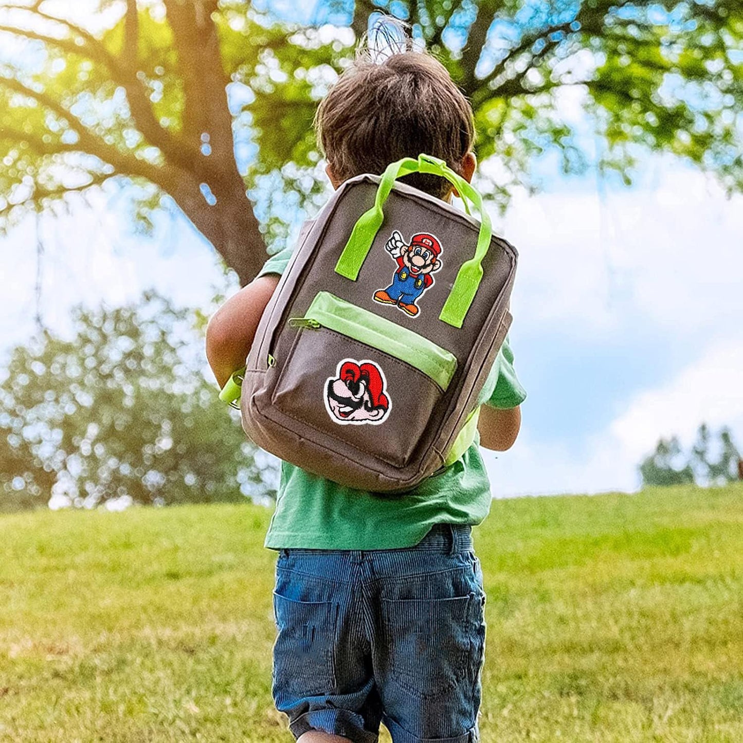 20 Pcs Cartoon Anime Patches - Iron On Embroidered Veteran Patches