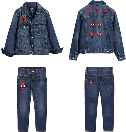 20 Pcs Embroidered Applique Patches - Repair Set Veteran Patches