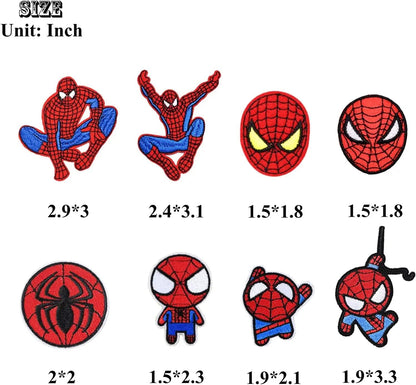 20 Pcs Embroidered Applique Patches - Repair Set Veteran Patches