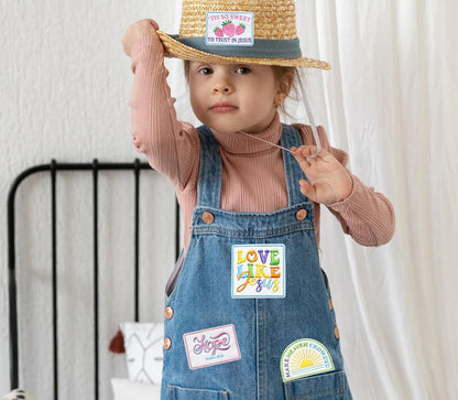 20 Pcs Faith Iron On Patches - Christian Religious Veteran Patches