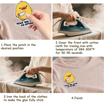 20 Pcs Funny Meme Patches - Cool Embroidered Set Veteran Patches