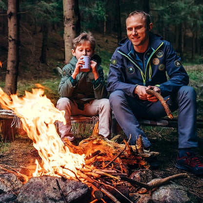 24 Pcs Camping Patches - Adventure Outdoor Hiking Veteran Patches