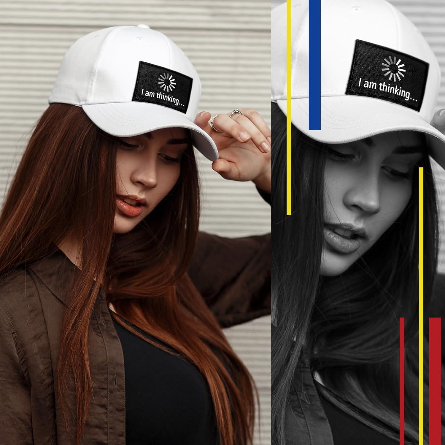 24 Pcs Funny Sayings Patches - Hook & Loop Set Veteran Patches