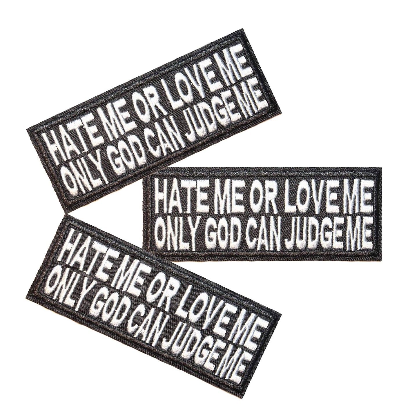 3 Pcs IT is What IT is Patches - Philosophical Text Veteran Patches