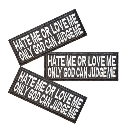 3 Pcs IT is What IT is Patches - Philosophical Text Veteran Patches