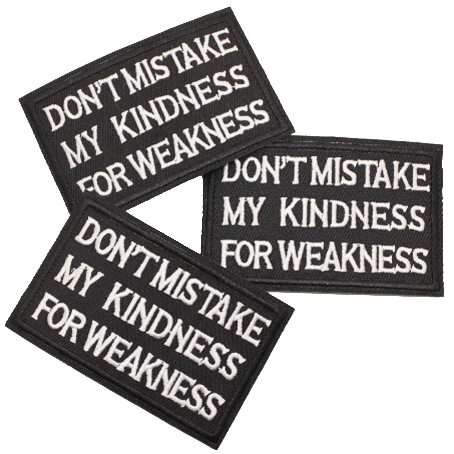 3 Pcs IT is What IT is Patches - Philosophical Text Veteran Patches