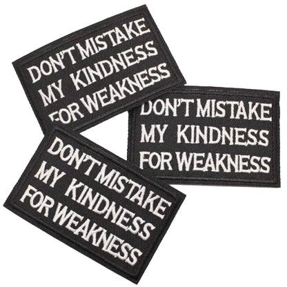 3 Pcs IT is What IT is Patches - Philosophical Text Veteran Patches