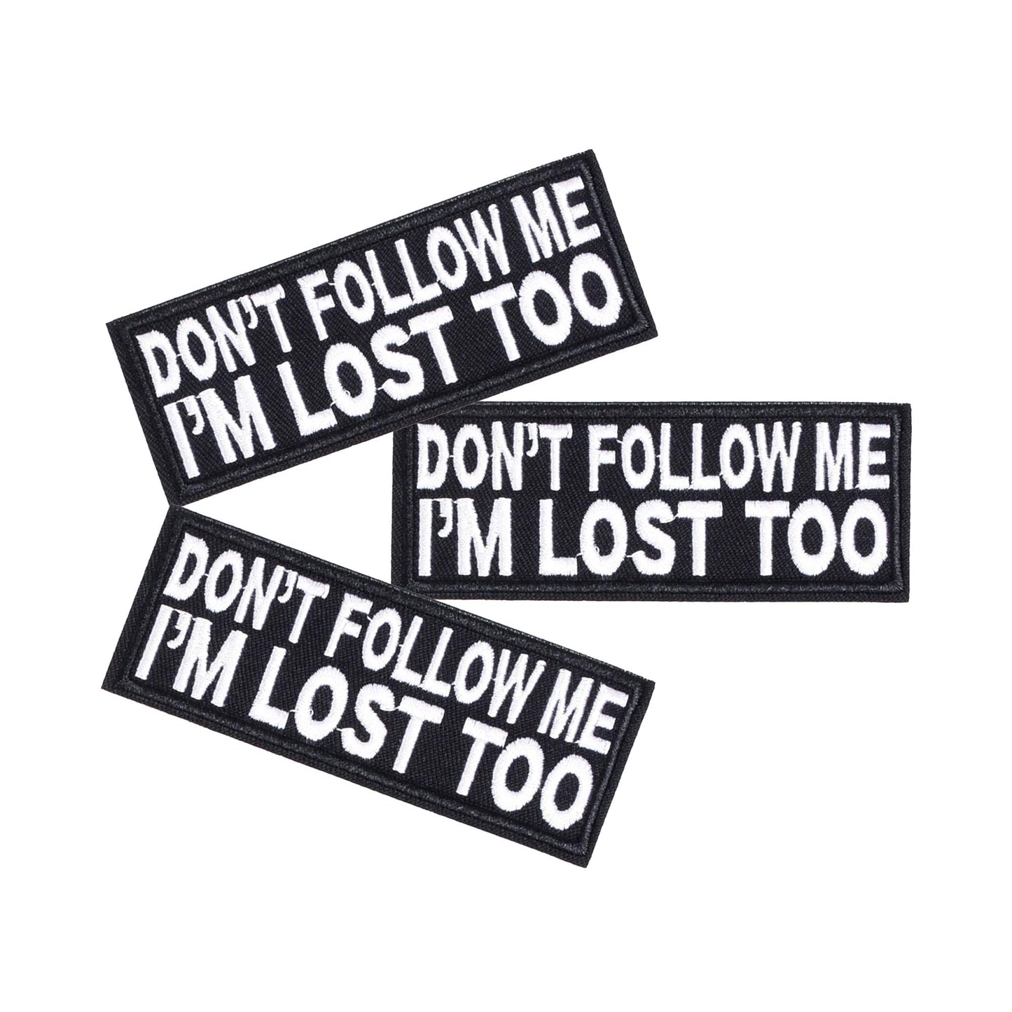 3 Pcs IT is What IT is Patches - Philosophical Text Veteran Patches