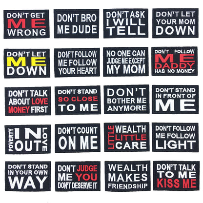 3 Pcs IT is What IT is Patches - Philosophical Text Veteran Patches