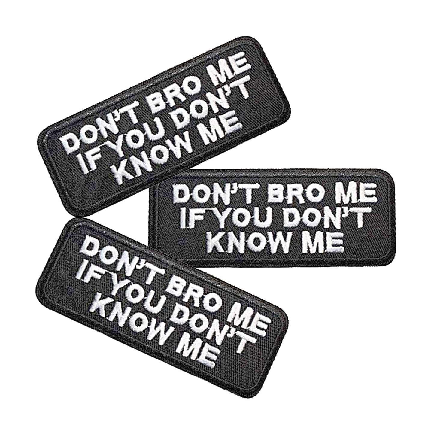 3 Pcs IT is What IT is Patches - Philosophical Text Veteran Patches
