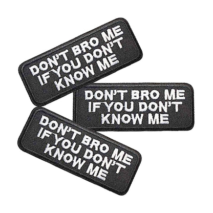 3 Pcs IT is What IT is Patches - Philosophical Text Veteran Patches