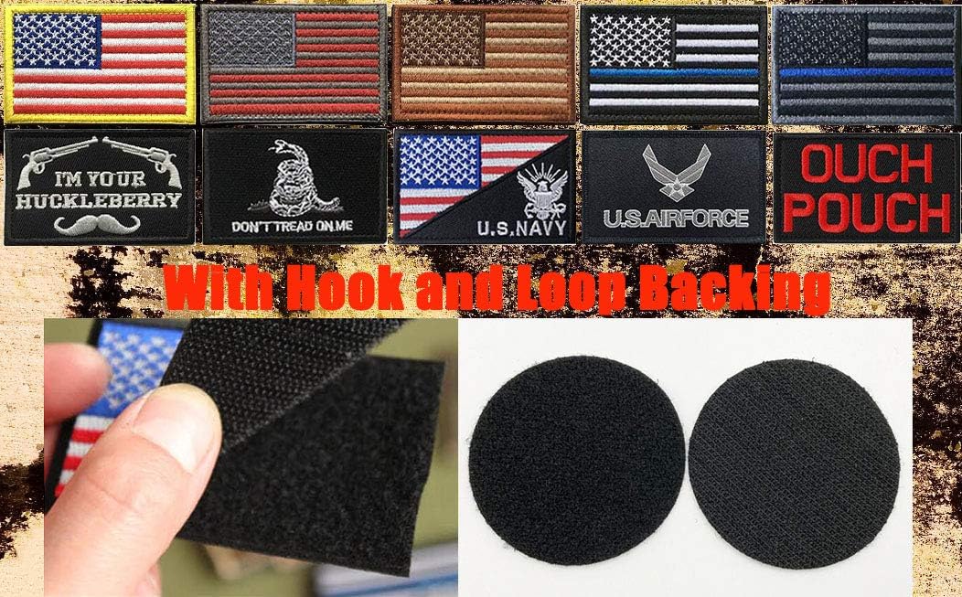 3 Pcs Viking Compass Patches - Norse Rune Tactical Veteran Patches