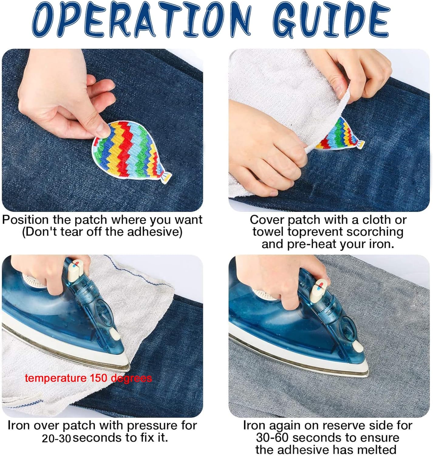 36 Pcs Funny Phrases Patches - Motorcycle Biker Veteran Patches