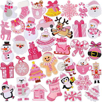 36 Pcs Mardi Gras Iron On Patches - Embroidered Veteran Patches