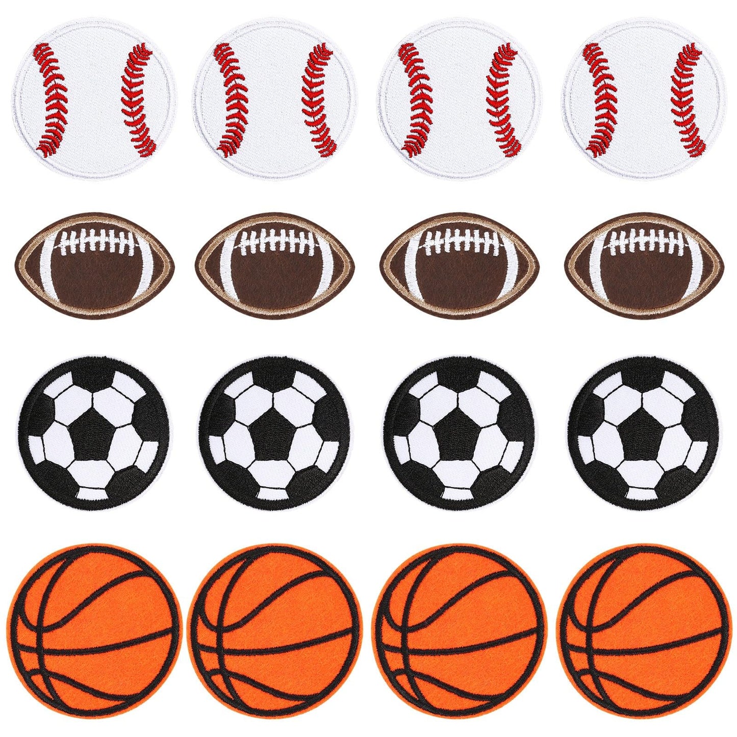 36 Pcs Mardi Gras Iron On Patches - Embroidered Veteran Patches