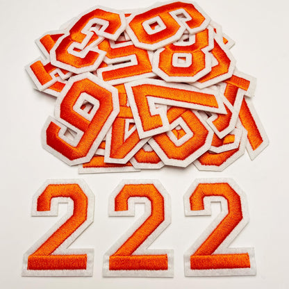 52 Pcs Alphabet Patches A - Z - Iron On Black Letters Veteran Patches