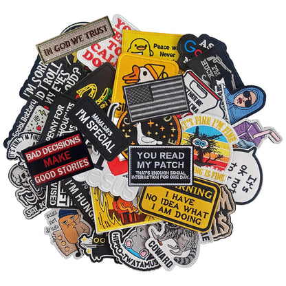 7 Pcs Daddy & Mommy Patches - Hook & Loop Tactical Veteran Patches