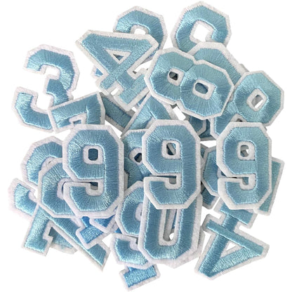 72 Pcs Iron On Letters & Numbers - Red Alphabet A - Z Veteran Patches