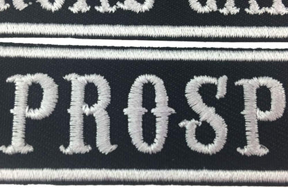 8 Pack MC Officer Title Patches - 4"x1" Embroidered Veteran Patches