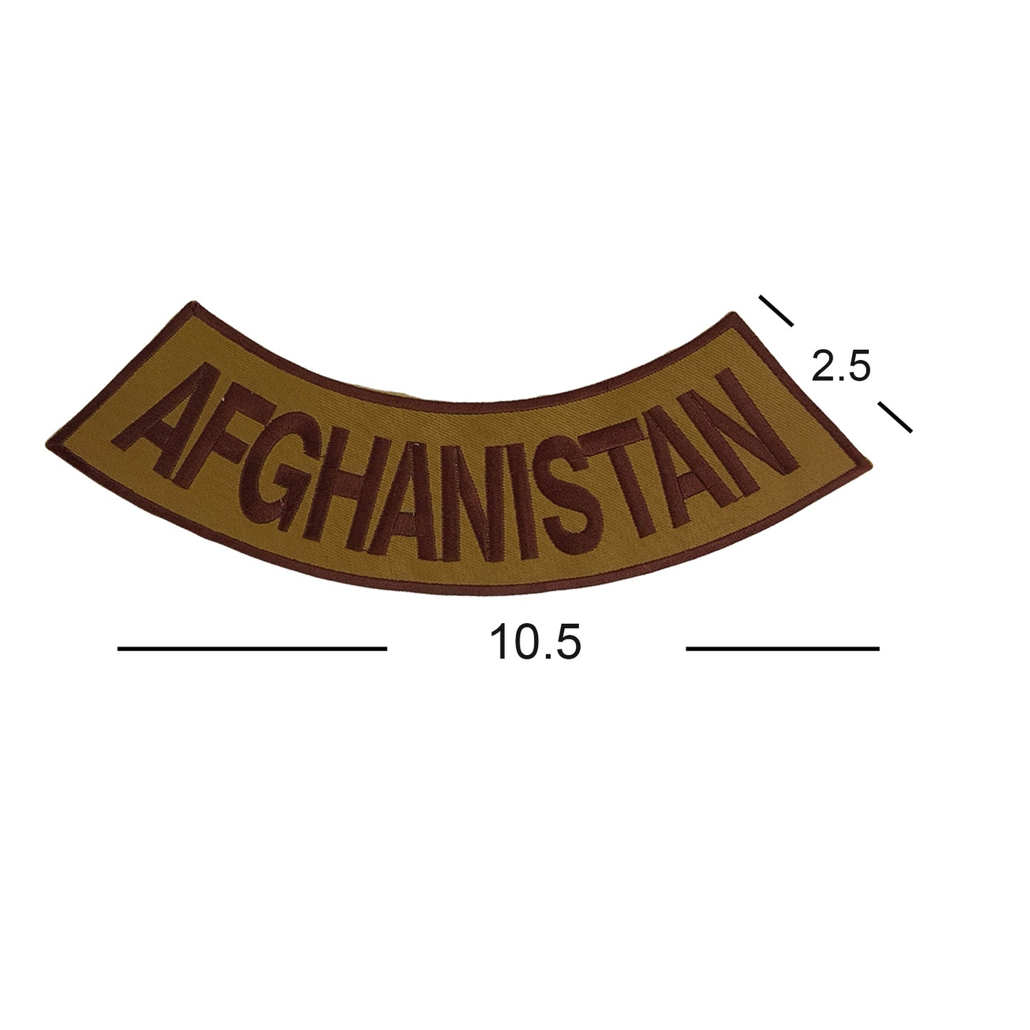 Afghanistan Military Rocker Patch - Veteran Biker Patch Veteran Patches