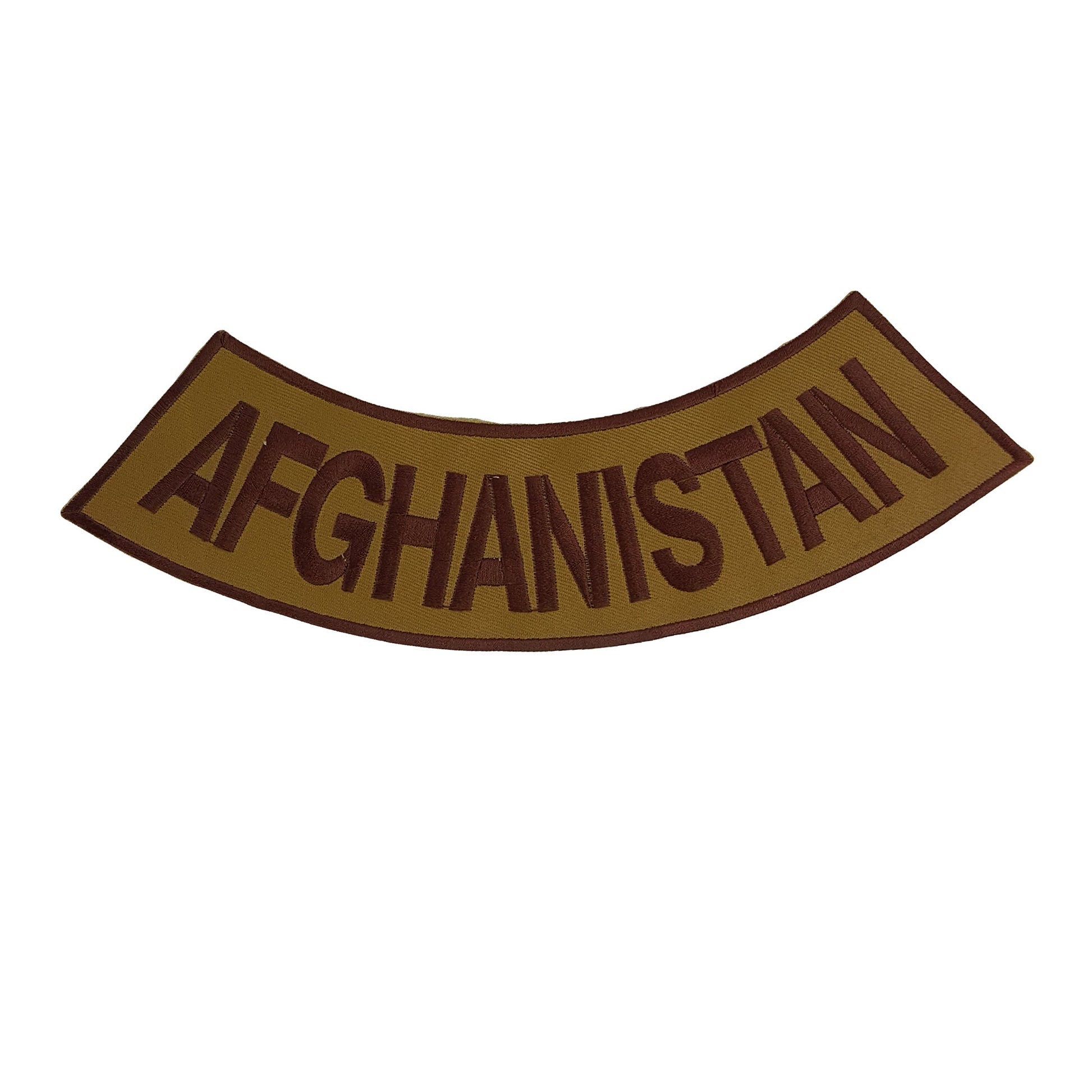Afghanistan Military Rocker Patch - Veteran Biker Patch Veteran Patches