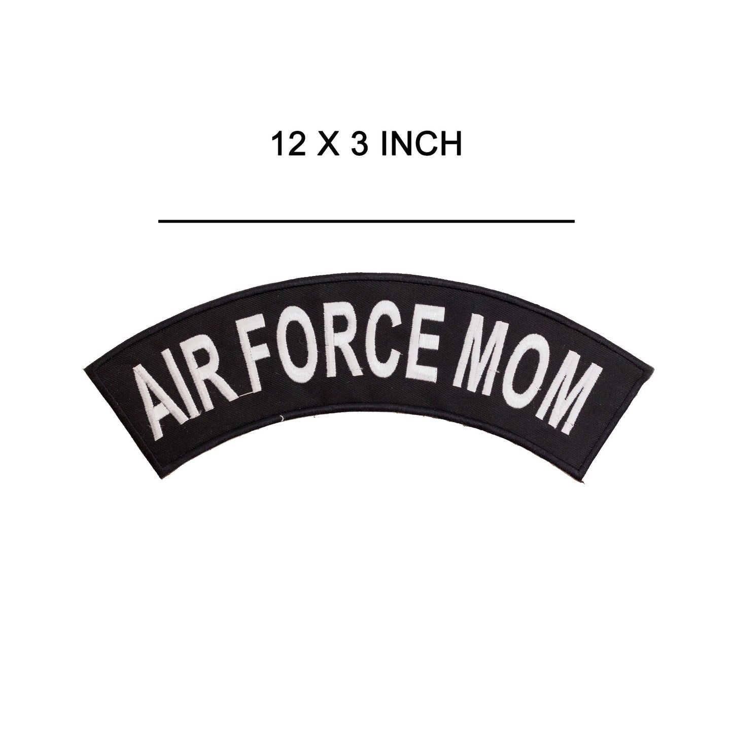 Air Born Mom Rocker Patch - Embroidered Biker Patch for Vest Veteran Patches