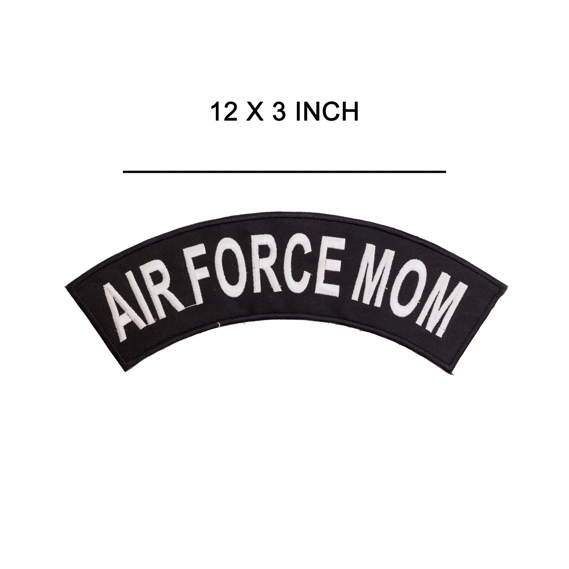 Air Born Mom Rocker Patch - Embroidered Biker Patch for Vest Veteran Patches