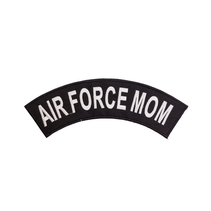 Air Born Mom Rocker Patch - Embroidered Biker Patch for Vest Veteran Patches