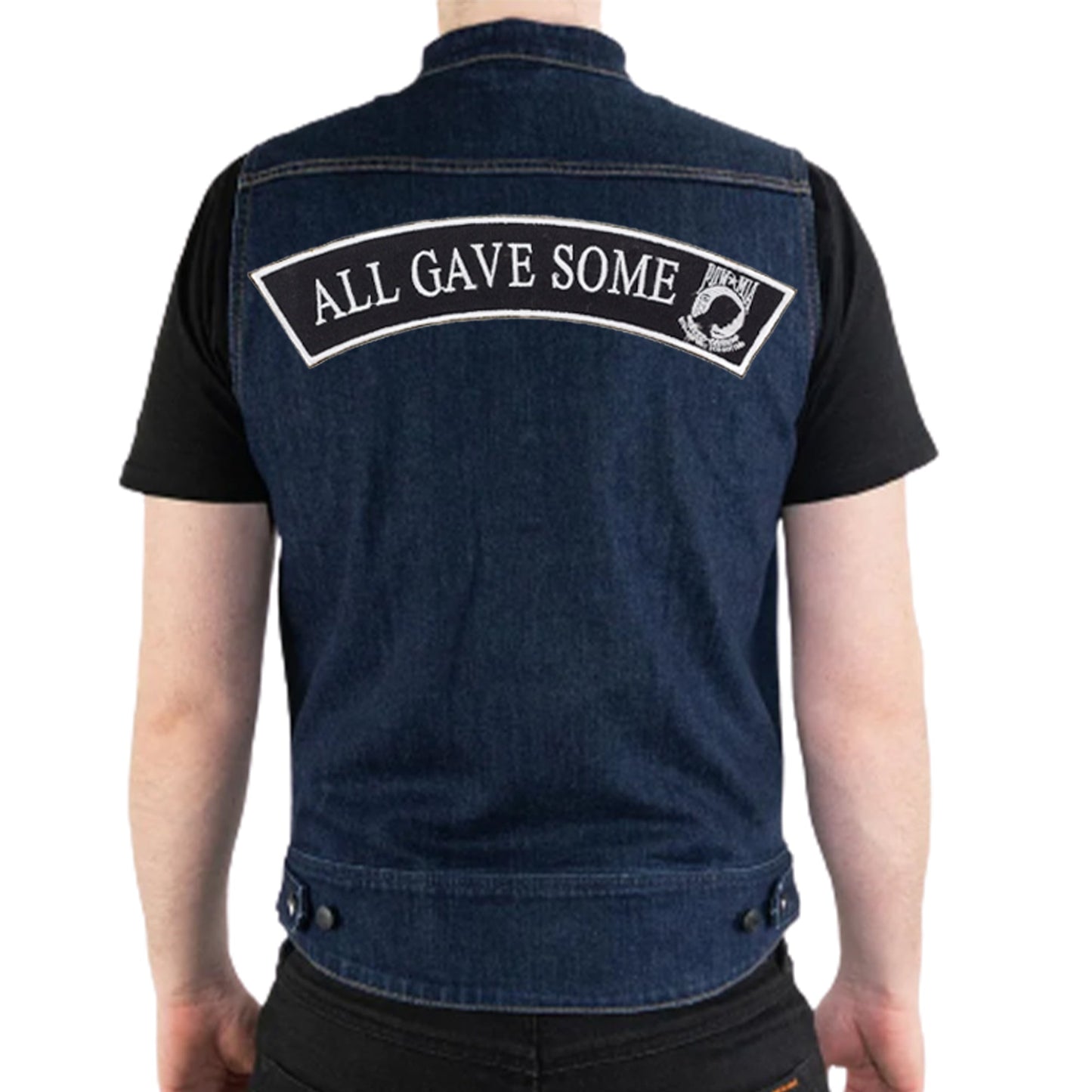 All Give Some POW MIA Military Rocker Patch - Veteran Biker Patch Veteran Patches
