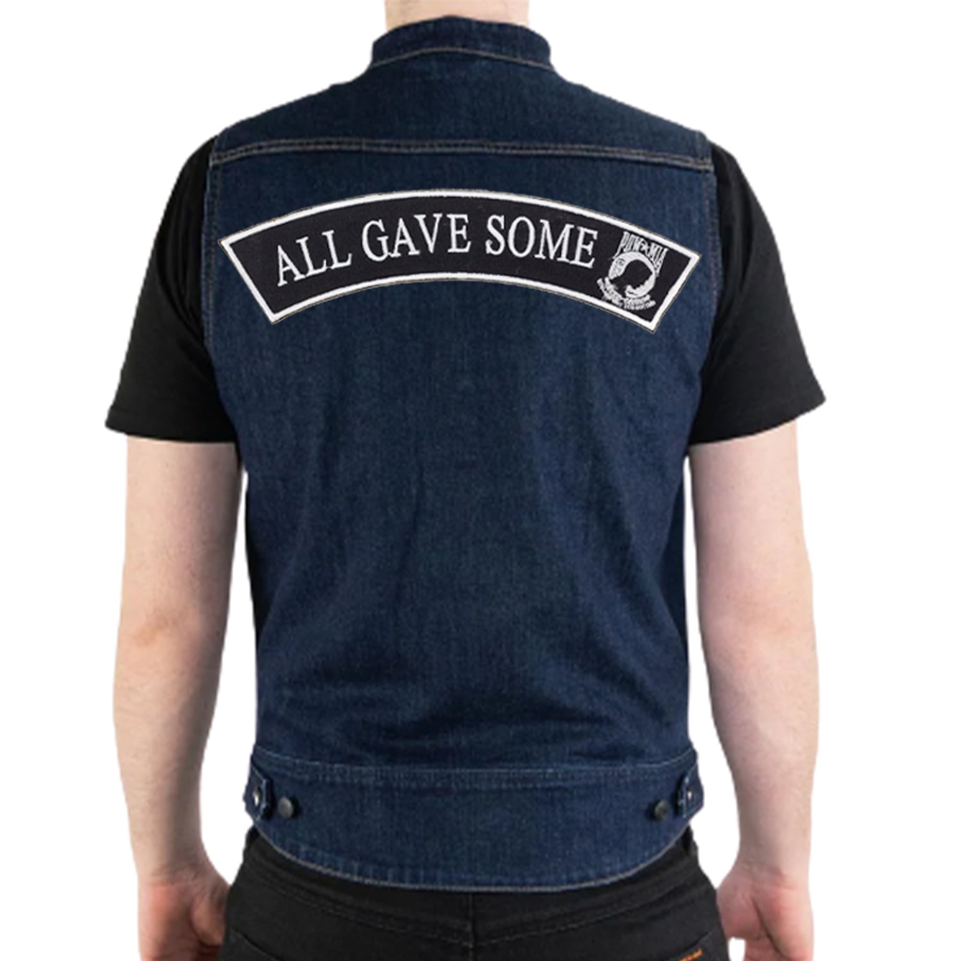 All Give Some POW MIA Military Rocker Patch - Veteran Biker Patch Veteran Patches