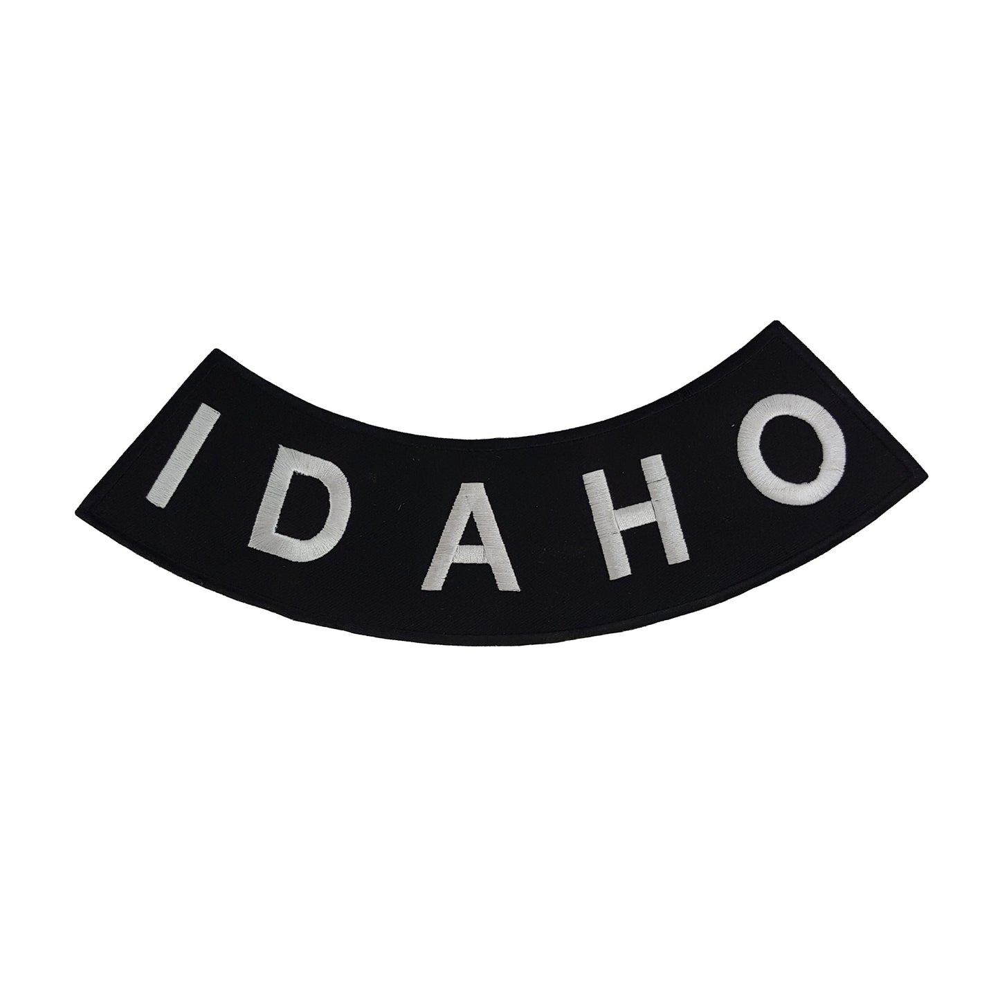 Idaho Rocker Patch - Embroidered Biker Patch for Vest Veteran Patches