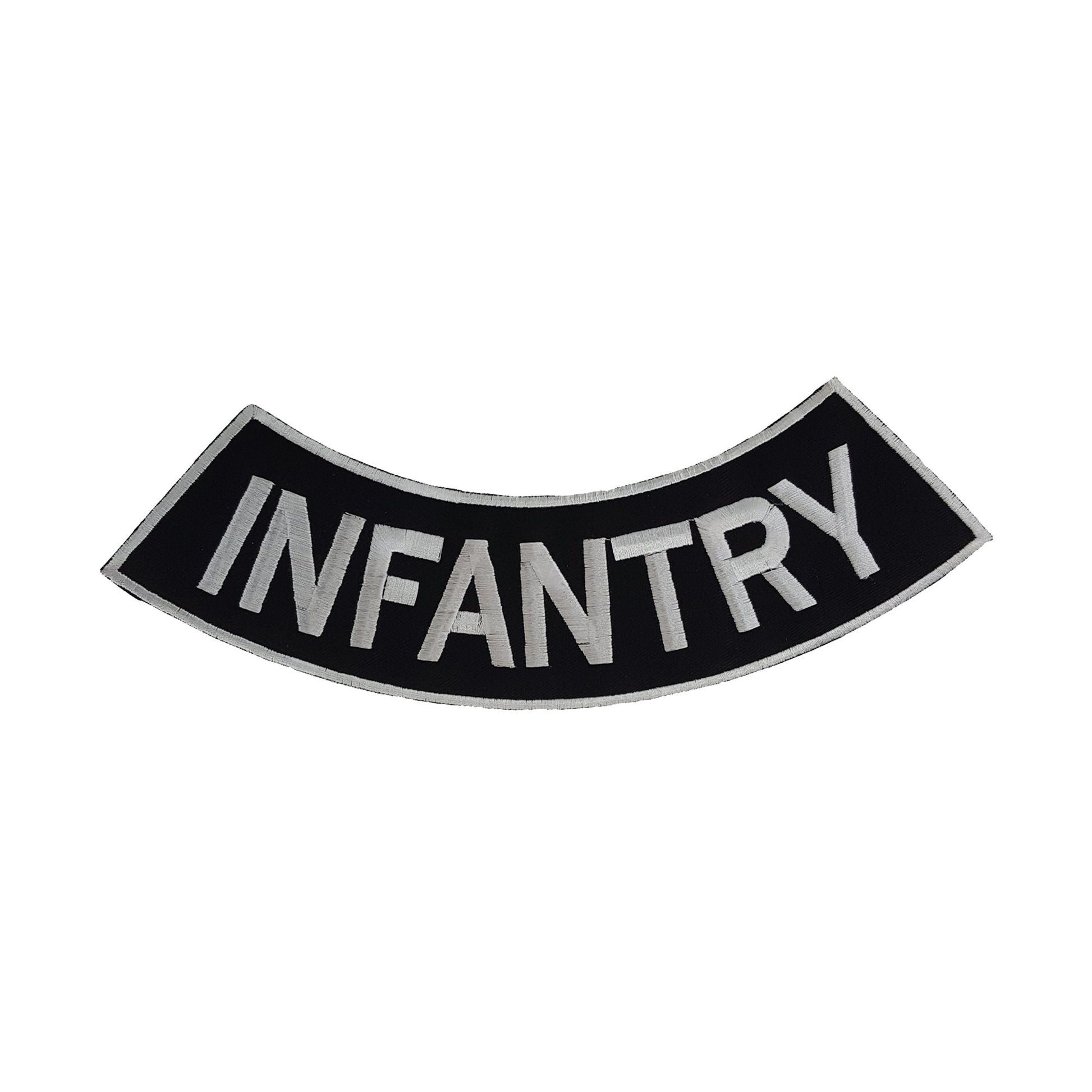 Infantry Military Rocker Patch - Veteran Biker Patch Veteran Patches