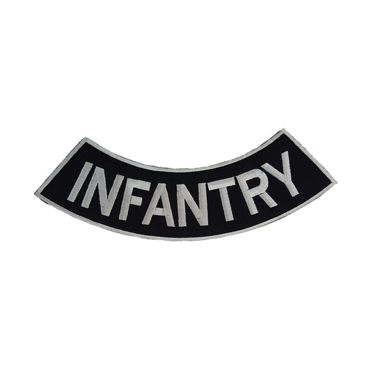 Infantry Military Rocker Patch - Veteran Biker Patch Veteran Patches