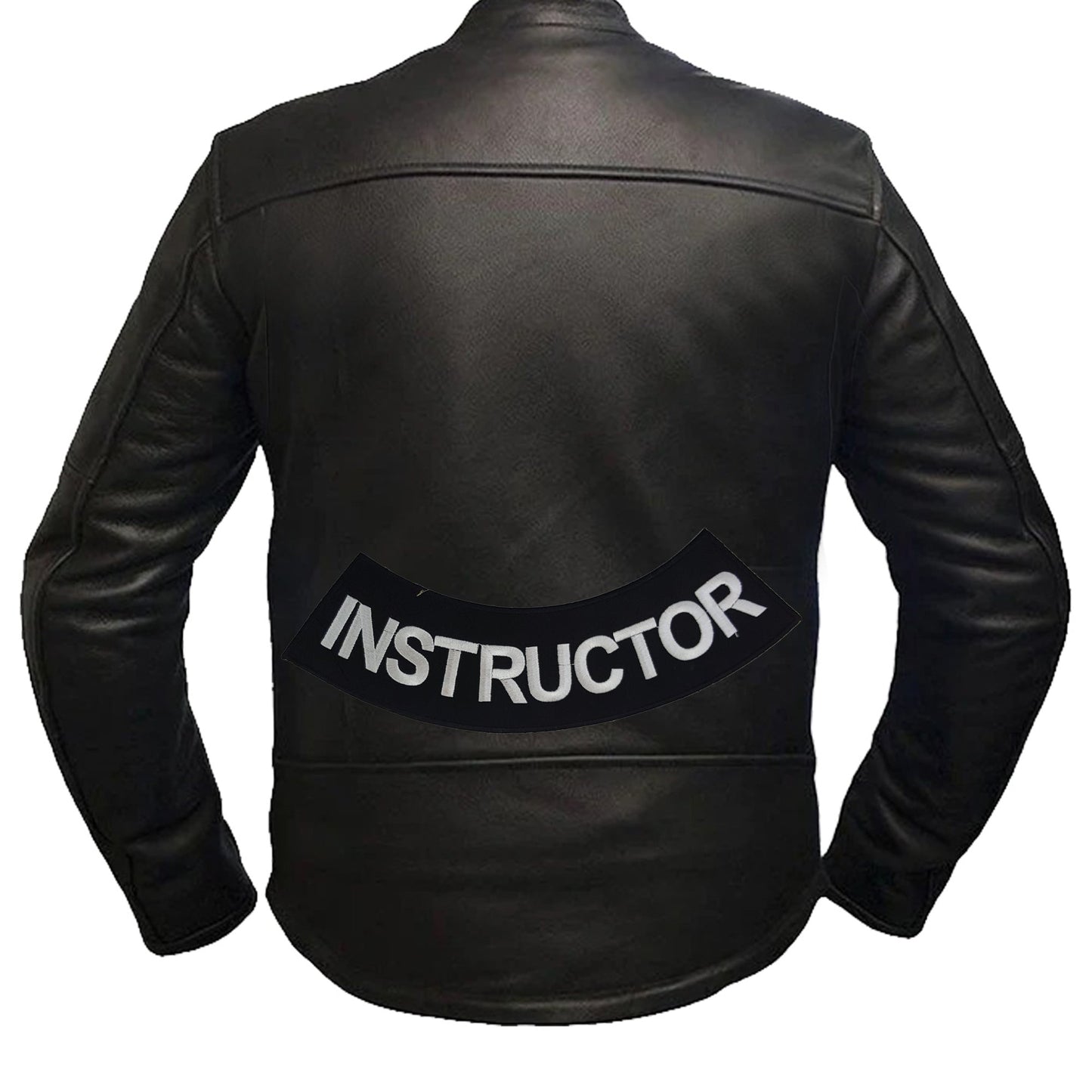 Instructor Rocker Patch - Embroidered Biker Patch for Vest Veteran Patches