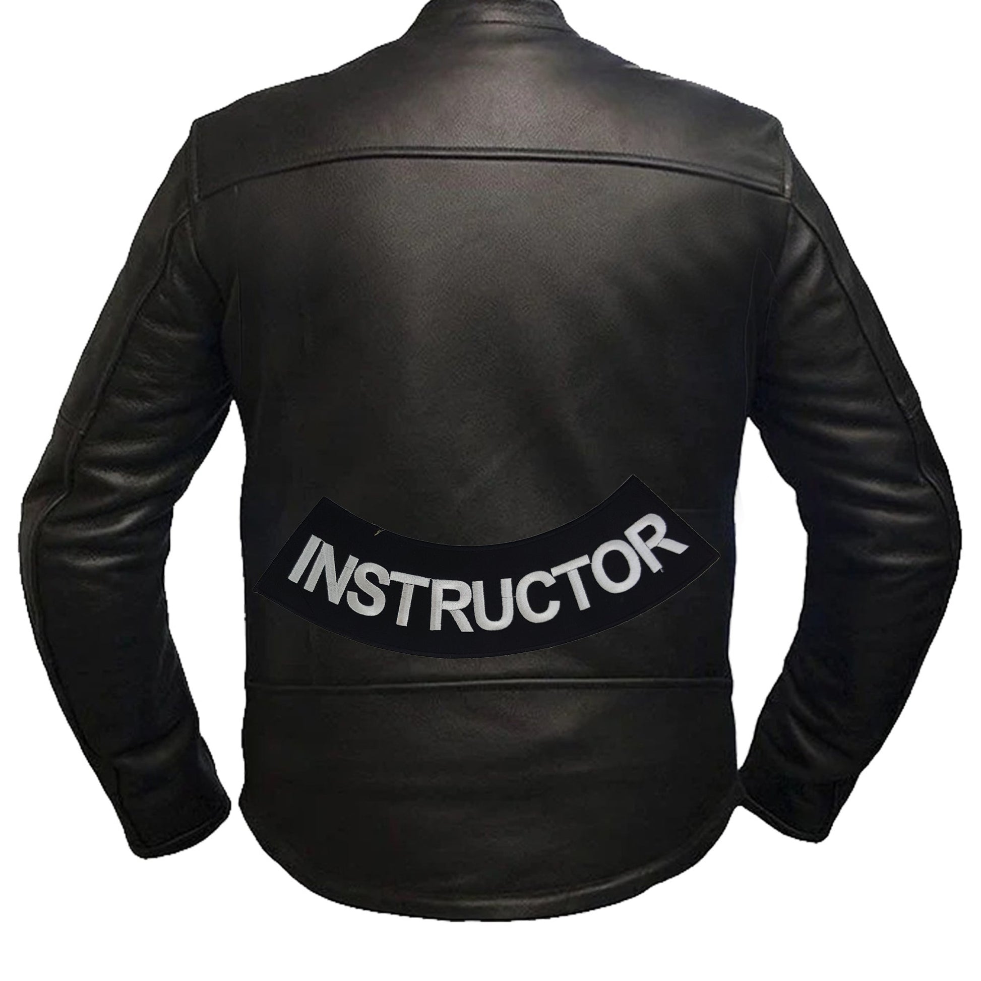 Instructor Rocker Patch - Embroidered Biker Patch for Vest Veteran Patches