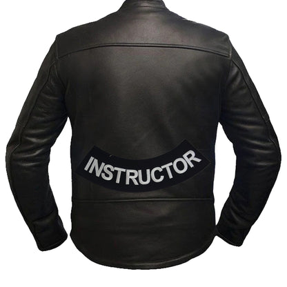 Instructor Rocker Patch - Embroidered Biker Patch for Vest Veteran Patches