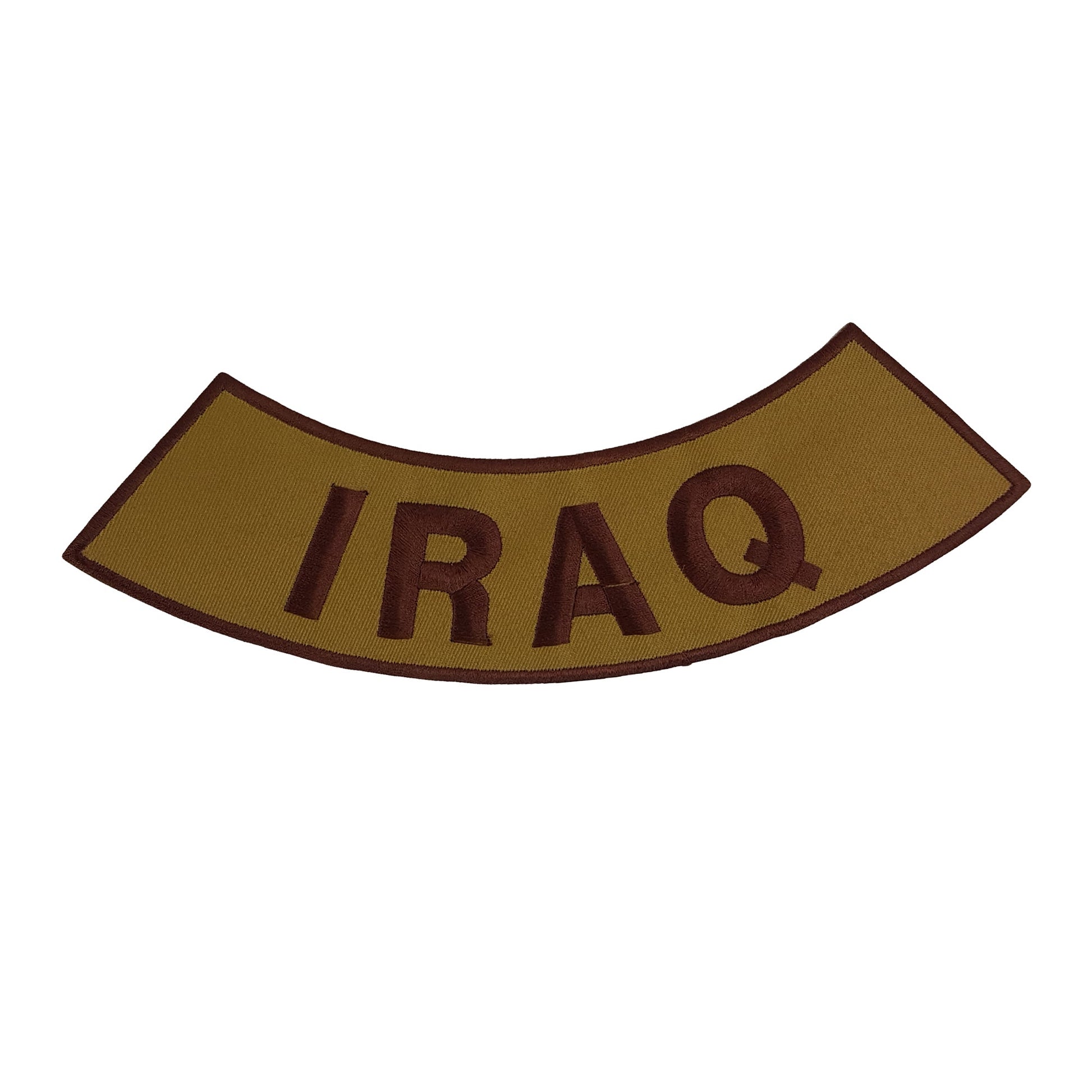 Iraq Military Rocker Patch - Veteran Biker Patch Veteran Patches