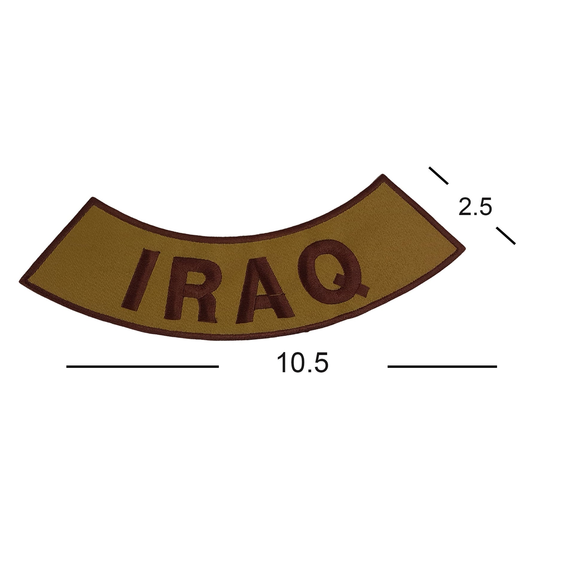 Iraq Military Rocker Patch - Veteran Biker Patch Veteran Patches