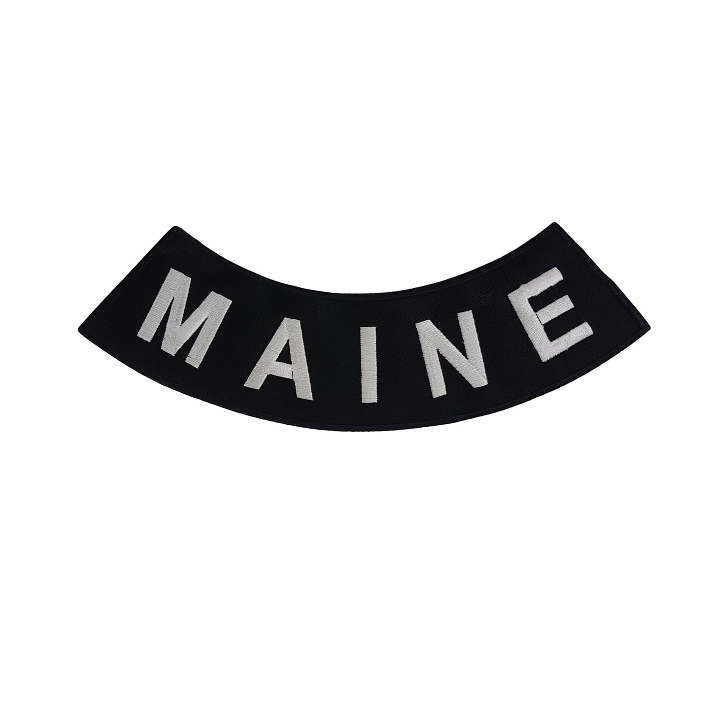 Maine Rocker Patch - Embroidered Biker Patch for Vest Veteran Patches