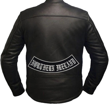 Northern Ireland Rocker Patch - Embroidered Biker Patch for Vest Veteran Patches