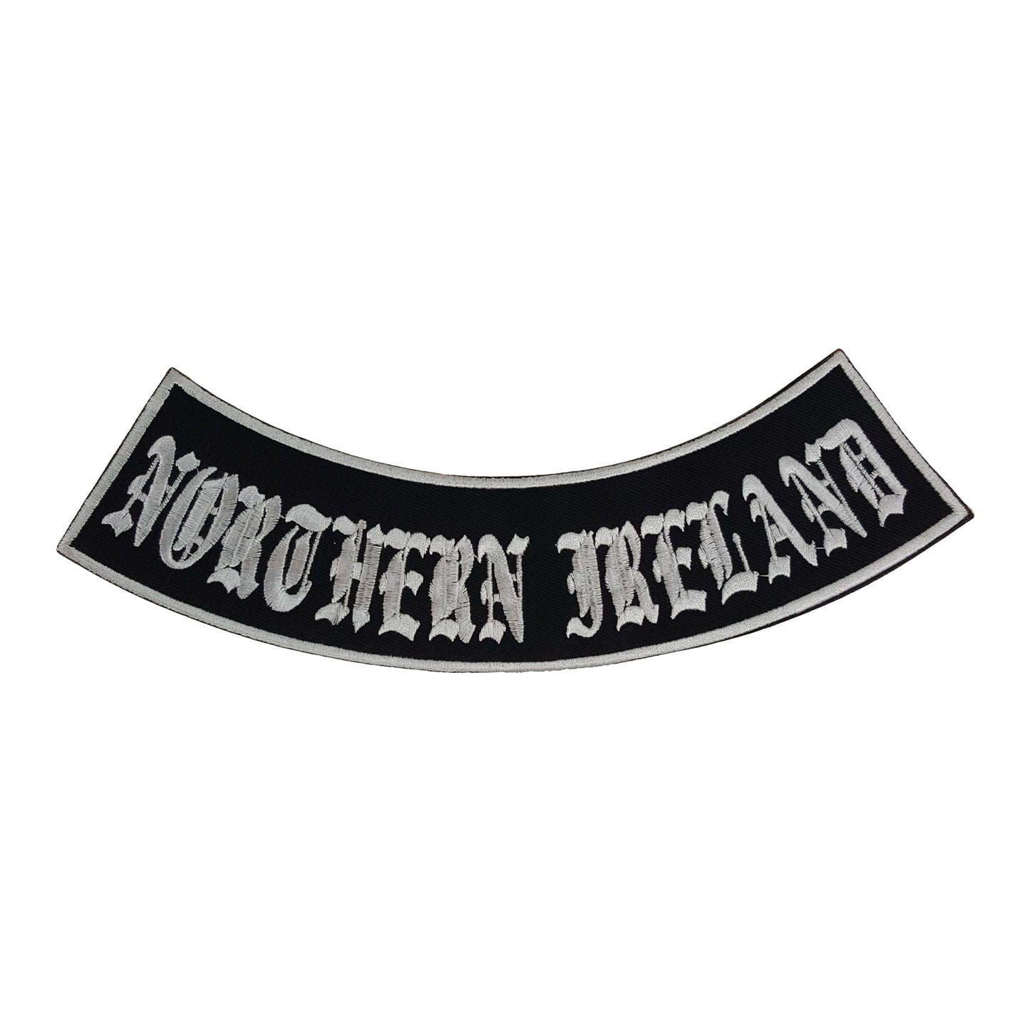 Northern Ireland Rocker Patch - Embroidered Biker Patch for Vest Veteran Patches