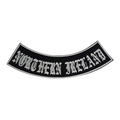 Northern Ireland Rocker Patch - Embroidered Biker Patch for Vest Veteran Patches
