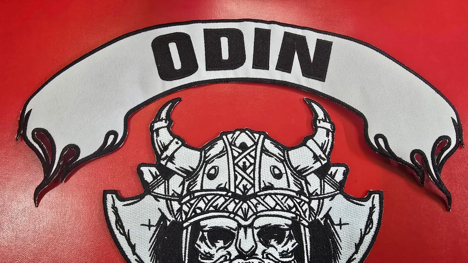 Odin Valhalla Large Patch Set - Iron On Embroidered Veteran Patches
