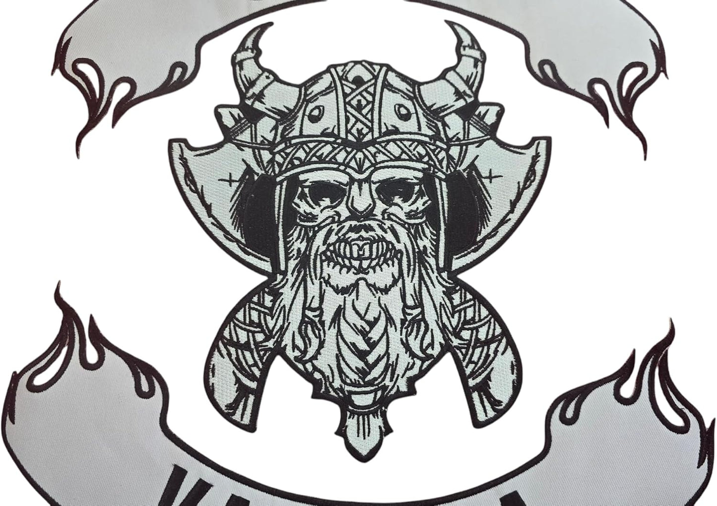 Odin Valhalla Large Patch Set - Iron On Embroidered Veteran Patches