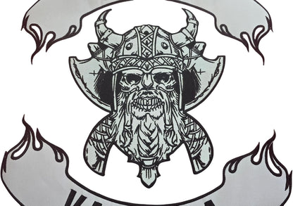 Odin Valhalla Large Patch Set - Iron On Embroidered Veteran Patches