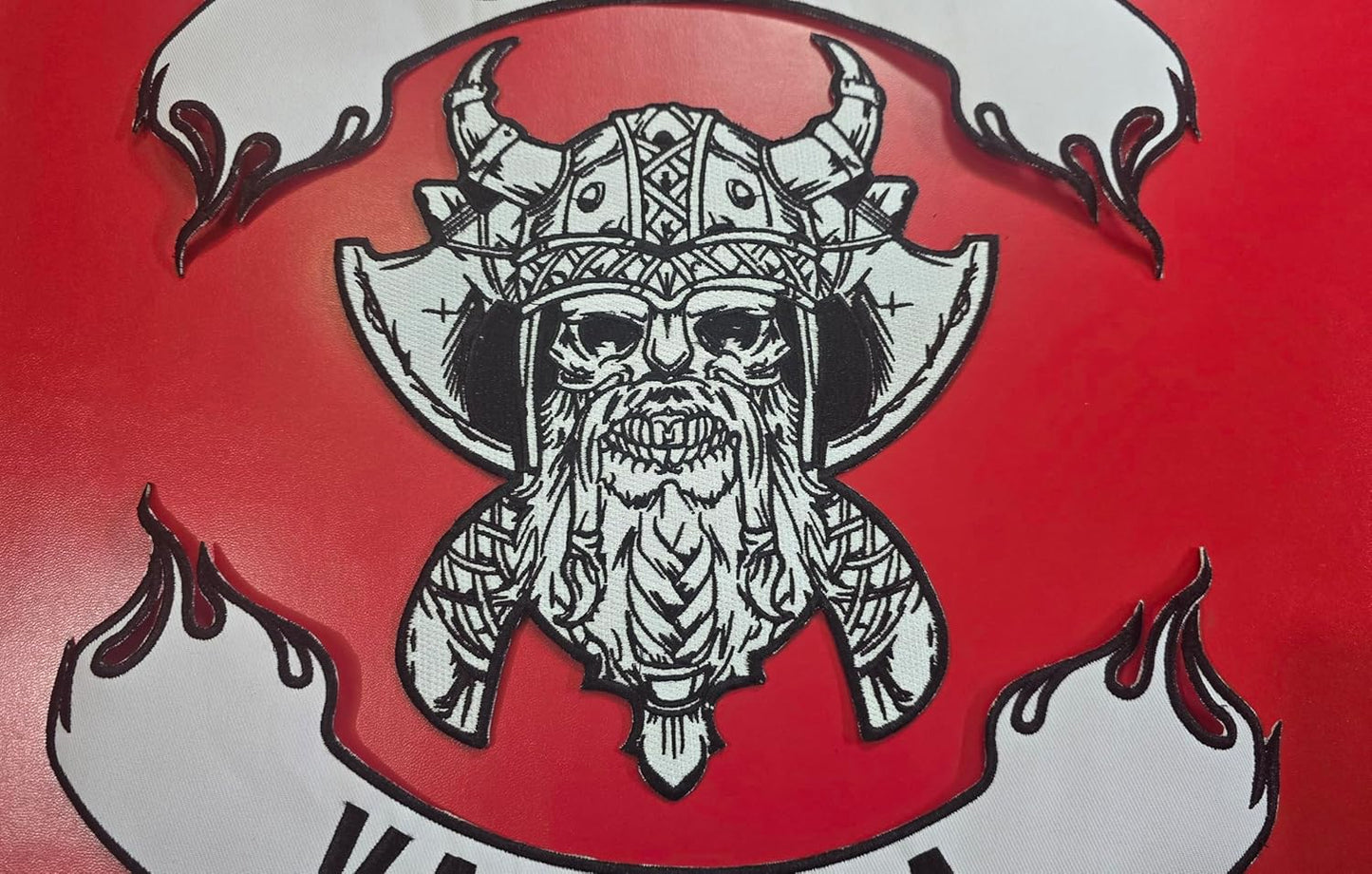 Odin Valhalla Large Patch Set - Iron On Embroidered Veteran Patches