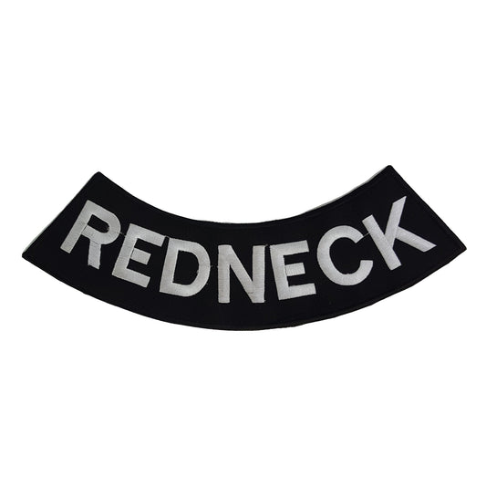 Red Neck Rocker Patch - Embroidered Biker Patch for Vest Veteran Patches