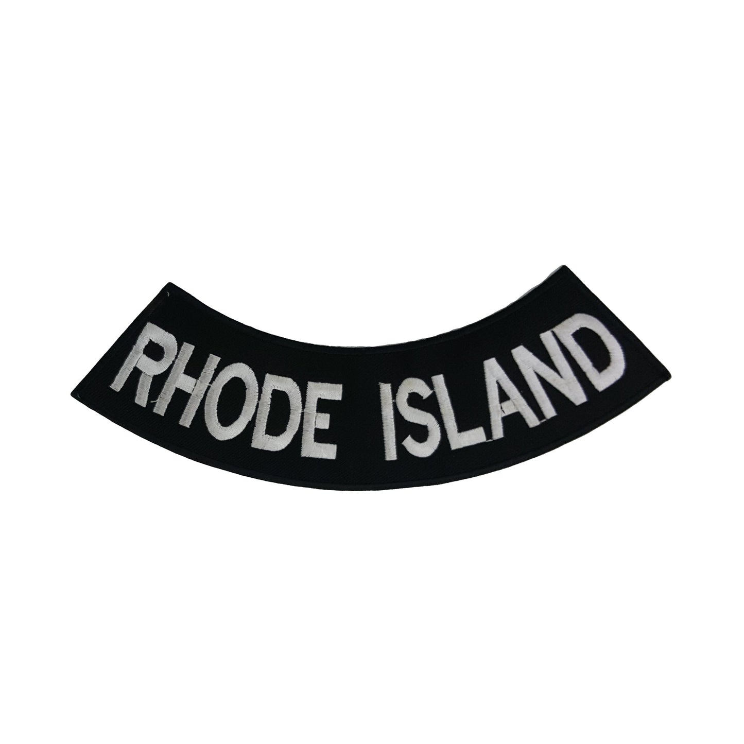 Rhode Island Rocker Patch - Embroidered Biker Patch for Vest Veteran Patches