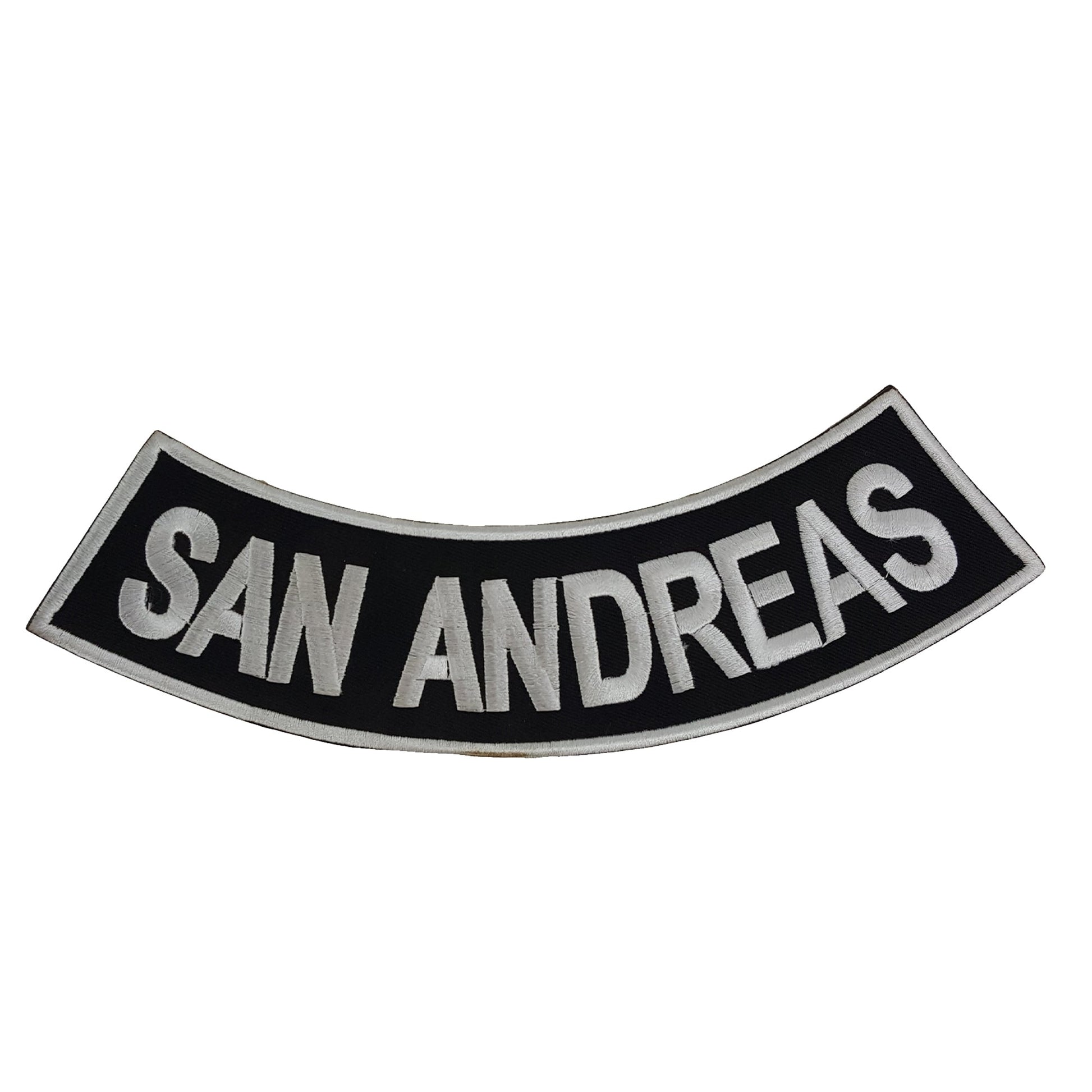 San Andreas Rocker Patch - Embroidered Biker Patch for Vest Veteran Patches